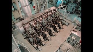 Engine room tour onboard the Iver Expert [upl. by Dacey635]