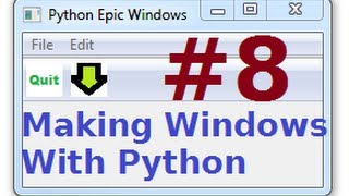 wxPython Programming Tutorial 8 Custom Button Images [upl. by Roana564]