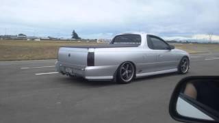 v8 Holden ute vs mitsi vr4 [upl. by Oba541]