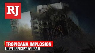 Tropicana Las Vegas demolition ceremony [upl. by Yarahs]