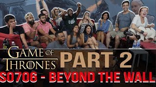 Game of Thrones  7x6 Beyond the Wall  Group Reaction Part 2 Discussion [upl. by Eixam]