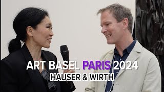 Hauser amp Wirth  Art Basel Paris 2024 [upl. by Adnic]