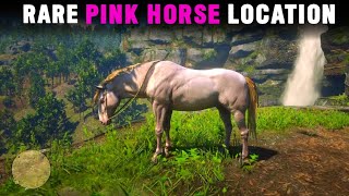 Rare Perlino Andalusian Horse Location amp Taming  RDR2 [upl. by Alabaster]