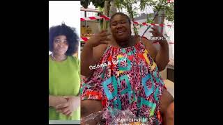 beautiful Nollywood actress Tessy diamond surprised by her fan with a very special meal viralvideo [upl. by Nerine872]