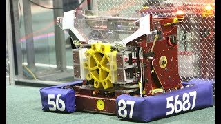 Frc Team 5687 The Outliers 2017 Robot Premiere [upl. by Codie]