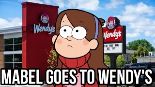 La copia barata de Dipper va a taco Bell Mabel goes to Wendys [upl. by Farver]