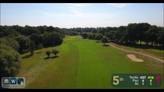 5th Hole  Windlesham Golf Club Surrey [upl. by Nnav501]