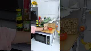 The microwave rack I bought has multiple layers of storage which makes the kitchen clean [upl. by Yardna]