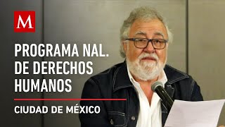 Segundo informe de actividades de Alejandro Encinas en materia de Derechos Humanos [upl. by Mihalco]