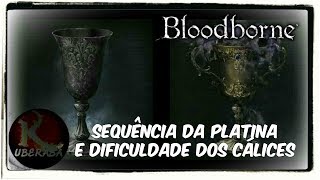 Bloodborne Sequência dos Cálices e Dificuldade [upl. by Amalita732]