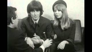 George Harrison and Pattie Boyd just married HQ [upl. by Nytsirc]