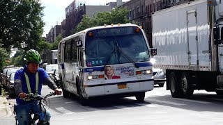 MTA New York City Bus 1999 NovaBus RTS 5140 on the B49 Ocean Av  Av J [upl. by Birkner715]