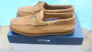 Sperry AO Sahara 2Eye Boat Shoe Review [upl. by Onyx173]