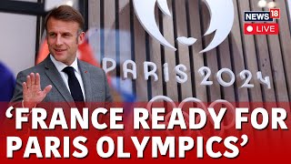 Paris Olympics 2024 LIVE  France Ready For Paris Olympics  Paris Olympics LIVE News  N18G [upl. by Karlise430]