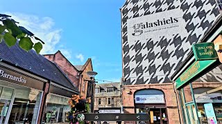 GALASHIELS A HIDDEN SCOTTISH BORDER TOWN GEM WALKING TOUR TRAVEL GUIDE SCOTLAND 4K [upl. by Kazimir562]