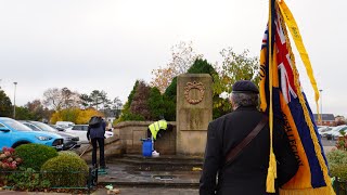 War Memorial given makeover ahead of Remembrance Day [upl. by Enelhtac]