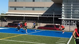 92824 Chiefs vs Rams NFL Flag Football [upl. by Aihsekan]