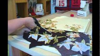 How To Make Carolyns Couture for HouseworkPart 3Embellishing Top [upl. by Asilat801]