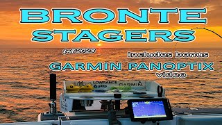 Fall Fishing for Staging Kings  BRONTE 2023 includes Garmin Panoptix [upl. by Latsyc861]