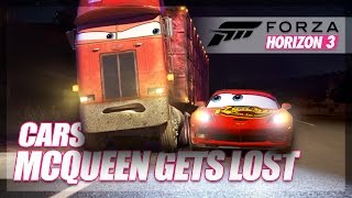 Forza Horizon 3  McQueen Gets Lost Recreation Our Attempt  Bloopers [upl. by Inanuah554]