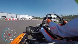 Onboard Emilien Denner SodiTM CIK FIA Euro Champs Wackersdorf [upl. by Cirdahc]