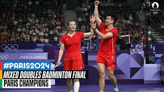 Mixed Doubles Badminton Final 🏸  Paris Champions [upl. by Madi]