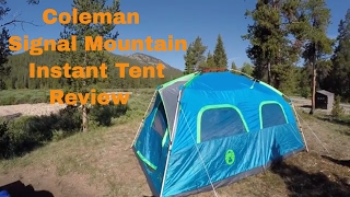 Coleman Signal Mountain Instant Tent  Part 2  Review amp Packing [upl. by Gough]