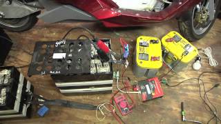 Vectrix Repair Day 3  Battery Charging [upl. by Sorel]