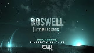 Roswell Mysteries Decoded CW Trailer [upl. by Martelli]