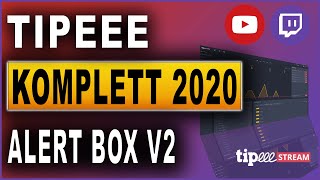 Tipeeestream Komplettkurs 2020 03 Alert Box V2 [upl. by Gabriella]