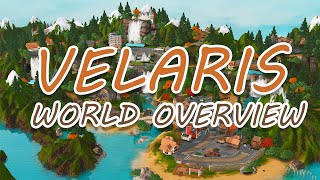 BRAND NEW WORLD Velaris The Sims 3 World Overview [upl. by Ainitsirc]