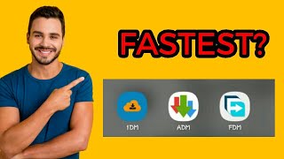 1dm vs fdm vs adm Best download manager for Android comparison [upl. by Sirdna]