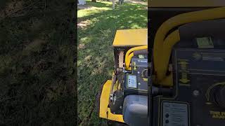 Dropping some seed aeration overseeding stingerequipment6752 [upl. by Cordelia]