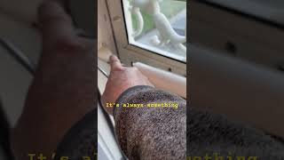 Loose storm door bracket and dampercloser adjustment [upl. by Jesh]