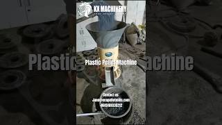 Plastic pellet machine  biomass pellet mill for waste plastic wood pellet machine [upl. by Enairda353]