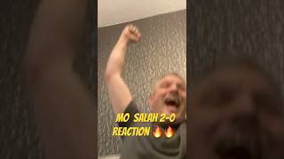 Mo Salah 20 goal fan reaction shorts mosalah goalreaction livast [upl. by Chappy]