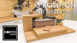 3 Position Belt Sander Stand [upl. by Elysia177]