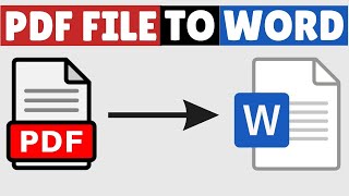 pdf ko word me kaise convert kre  how to convert pdf to word in mobile  pdf file to word file [upl. by Adeehsar883]