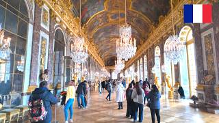 Paris 2024 Château de Versailles Walking Tour 4K HDR [upl. by Baoj]