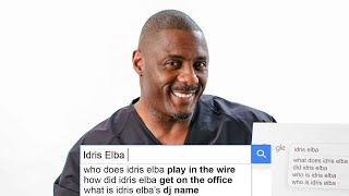 Idris Elba Answers The Webs Most Searched Questions  WIRED [upl. by Marl270]