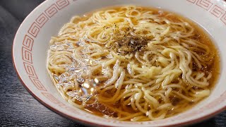 水から一瞬でこんなにウマいラーメンスープ作れんのかよ…と必ずビビる【虚無ラーメン】 [upl. by Animrelliug558]