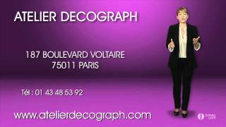 ATELIER DECOGRAPH Enseigne lumineuse signalisation Paris [upl. by Kcirnek]