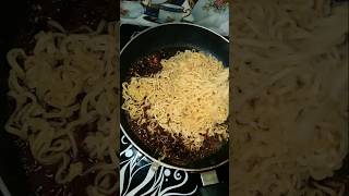 VIRAL MAGGI Recipe 🤯 Good or Bad🤔 maggi viralrecipe viralmaggi maggie maggielover maggirecipe [upl. by Nylorak]