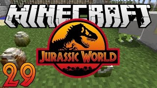 Minecraft Jurassic World  Ep 29  quotGallimis Triceratops and Dinosaursquot Rexxit Modpack [upl. by Deirdra]