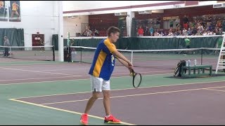 State boys tennis competition Wayzata VS Rochester Mayo [upl. by Nod]