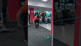 Yüzme kara antrenmanı  Serbest stil kol çekişi çalışması fitness gym sports spor motivation [upl. by Corly149]