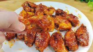 The best chicken wings ive ever eaten  easy chicken wings recipe [upl. by Knarf]