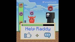 Wait for end  Black bullies Raddy and the ending 😱shorts sprunki minecraft [upl. by Jacqui383]