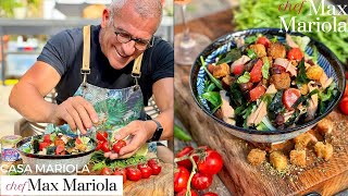 INSALATONA ESTIVA con Tonno e Pomodorini ►►►Facile e veloce  Ricetta di Chef Max Mariola [upl. by Ivey]