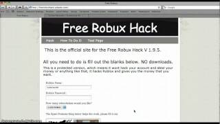 Free Robux Hack WORKS [upl. by Anirahtak]